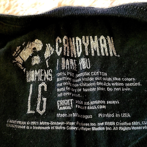 Frightrags LG Candyman "I DARE YOU" Horror T-shirt - Picture 5 of 9